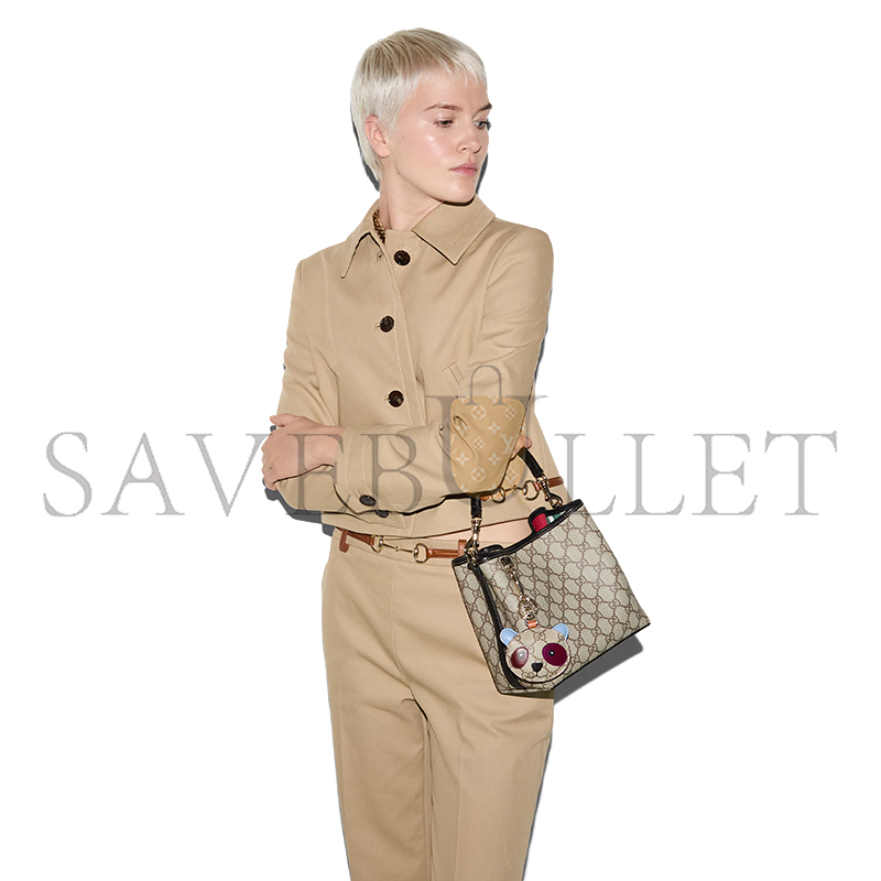 G*u*i gg emblem small bucket bag 815118 (19*18*11cm)